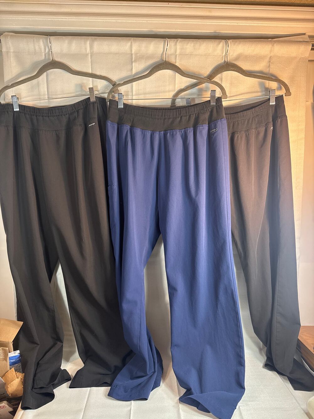 Jockey Scrub BOTTOMS LOT of 4 -3 Large and 1XL
